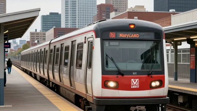 Illustration for: Baltimore riders face years of delay after state transit budget swings $280 million