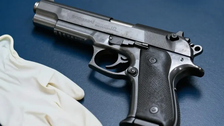 Illustration for: Pennsylvania man faces two new felonies after 7th recovered gun found in New Jersey