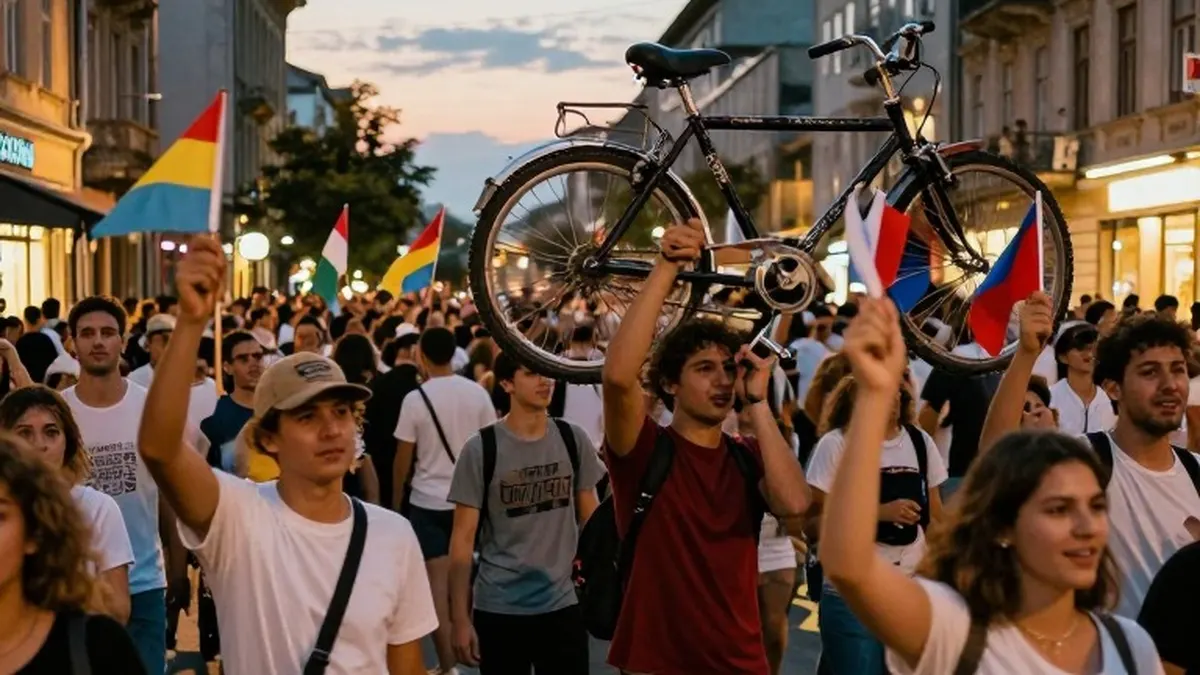 Illustration for: Serbia's Student Movement Wins Power, and Europe Takes Notice