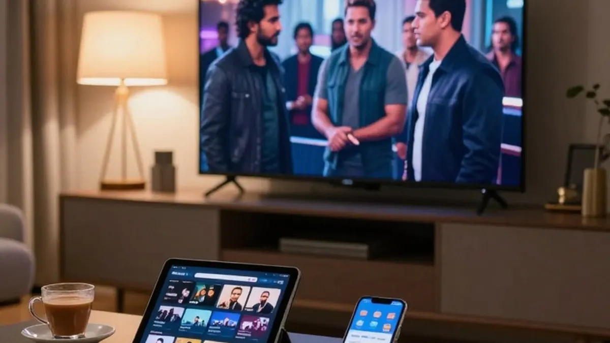 Illustration for: Indian Streaming Interest Soared 17-Fold in a Decade, but New Commissions Are Shrinking
