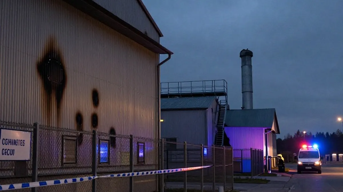 Illustration for: Romania Uncovers Russian-Coordinated Sabotage Network Behind Arms Factory Arson Attempt